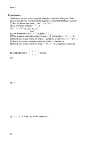 Apostila De Algebra Linear