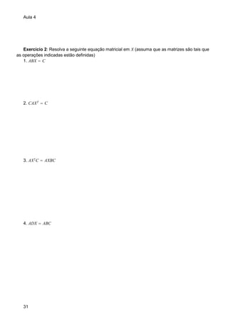 Apostila De Algebra Linear