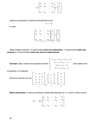 Apostila De Algebra Linear