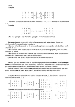 Apostila De Algebra Linear