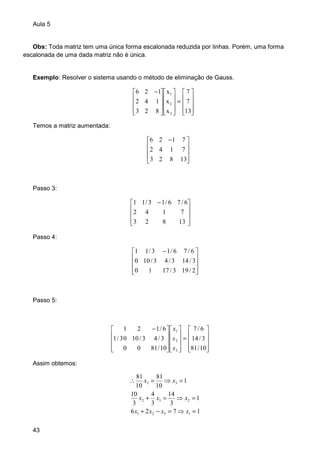 Apostila De Algebra Linear