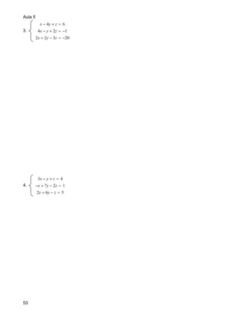 Apostila De Algebra Linear