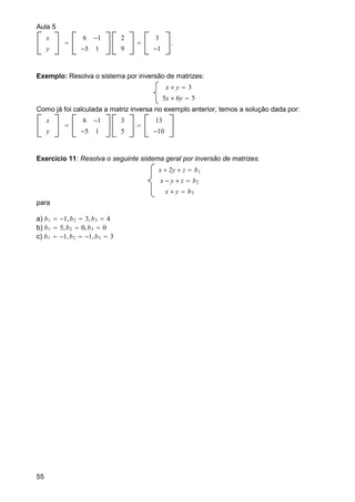 Apostila De Algebra Linear