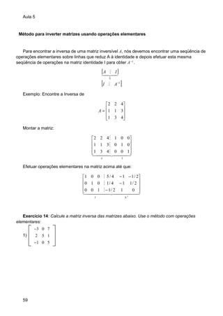 Apostila De Algebra Linear