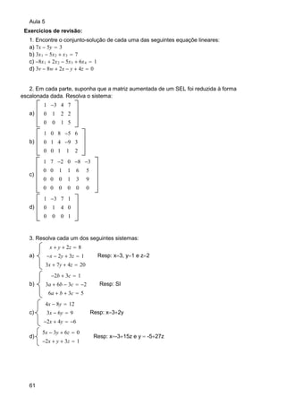 Apostila De Algebra Linear