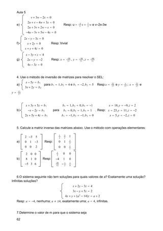 Apostila De Algebra Linear