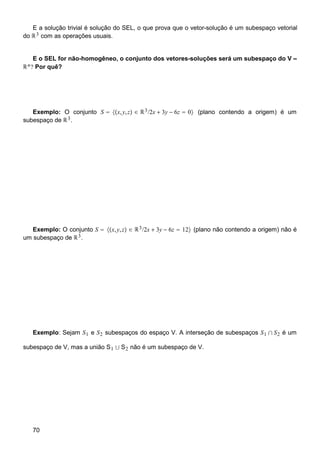 Apostila De Algebra Linear