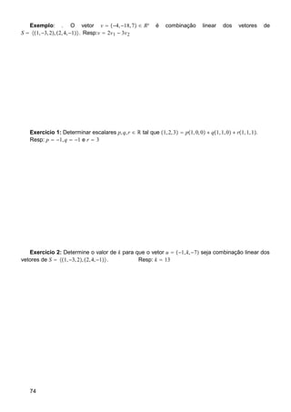 Apostila De Algebra Linear