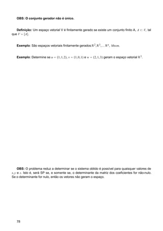 Apostila De Algebra Linear