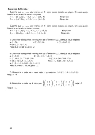 Apostila De Algebra Linear