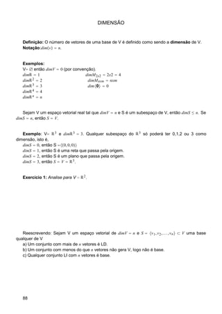 Apostila De Algebra Linear