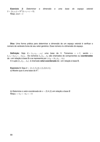 Apostila De Algebra Linear
