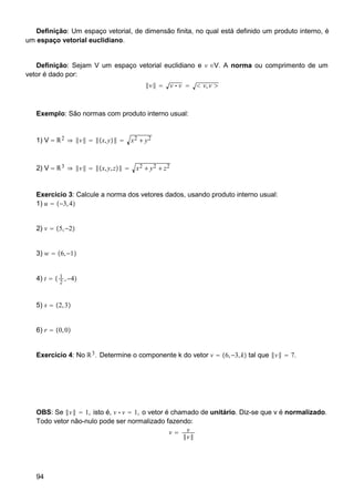 Apostila De Algebra Linear