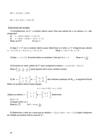 Apostila De Algebra Linear