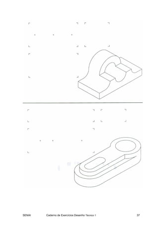 SENAI   Caderno de Exercícios Desenho Técnico 1   37
 