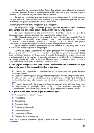 Apostila De Jogos Cooperativos