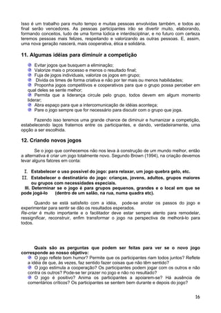 Apostila De Jogos Cooperativos