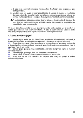 Apostila De Jogos Cooperativos