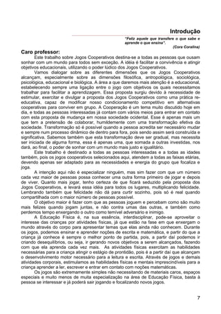 Apostila De Jogos Cooperativos