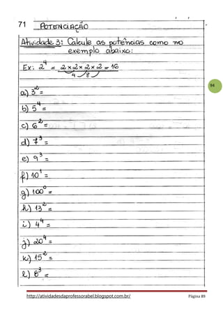 94
http://atividadesdaprofessorabel.blogspot.com.br/ Página 89
71
 