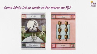 Como Sônia irá se sentir se for morar no RJ?
 