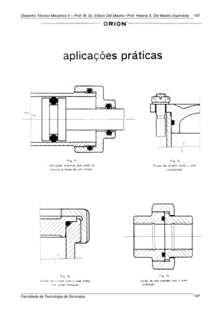Desenho Técnico Mecânico II – Prof. M. Sc. Edson Del Mastro / Prof. Helena S. Del Mastro Espíndola
Faculdade de Tecnologia de Sorocaba
147
147
 