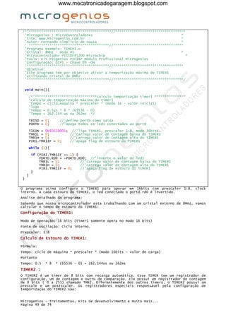 Postscaler Apostila pic18 f-microgenios | PDF