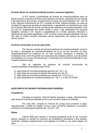 Apostila+03+ +controle+da+constitucionalidade (1) Apostila Prof. Flávio