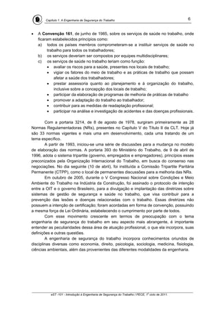Apostila Engenharia de Segurança do Trabalho | PDF