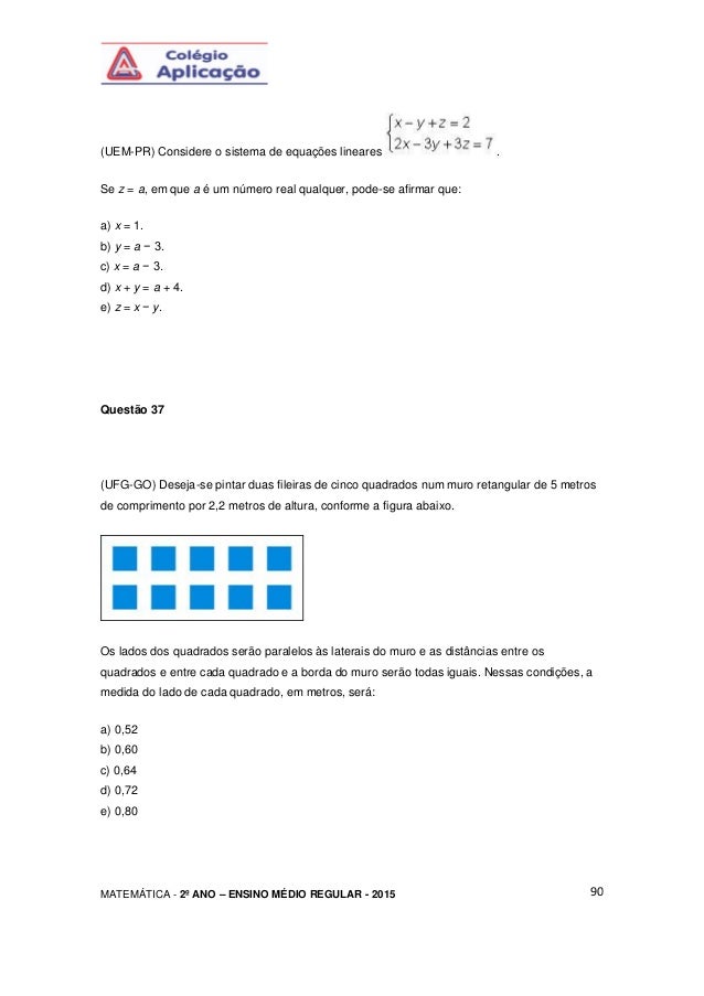 2 0 log25 ano 2 matematica Apostila