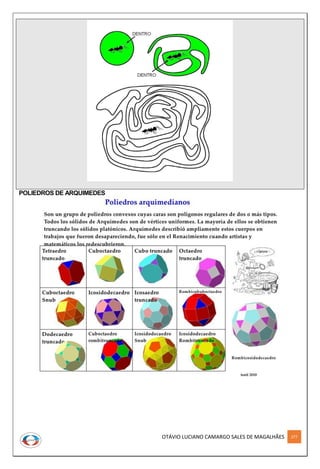 OTÁVIO LUCIANO CAMARGO SALES DE MAGALHÃES 277
POLIEDROS DE ARQUIMEDES
 