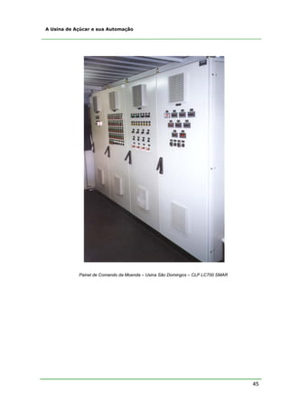 A Usina de Açúcar e sua Automação




            Painel de Comando da Moenda – Usina São Domingos – CLP LC700 SMAR




                                                                                45
 