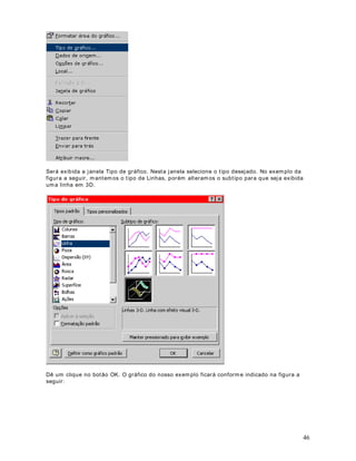 56
Para centralizar a área de impressão devem os marcar as opções Horizontal e Vertical, na
guia Margens. Ao marcarmos estas duas opções, observe que a visualização já exibe a área de
impressão centralizada em relação à página, conform e destacado na figura a seguir 
Depois é só clicar no botão I mprim ir 
9LVXDOL]DQGR D ,PSUHVVmR
Para visualizar a impressão dê um clique no botão ( ). Será exibida um a
prévia do que será impresso, conform e indicado na figura a seguir 
 