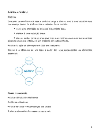 Apostila análise e síntese nível i v01 | PDF