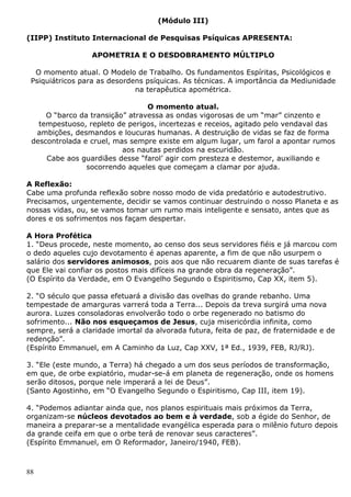 03 - Apometria - Módulo 3, PDF, Projeção Astral