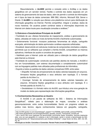 Xavier Argis Apostila arc gis | PDF