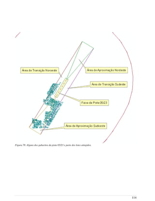 114
Figura 78. Alguns dos gabaritos da pista 05/23 e parte dos lotes atingidos.
 