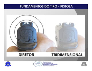 FUNDAMENTOS DO TIRO - PISTOLA
 