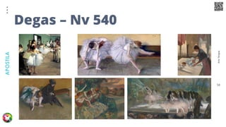 Arte
Terapia
APOSTILA
58
Degas – Nv 540
 