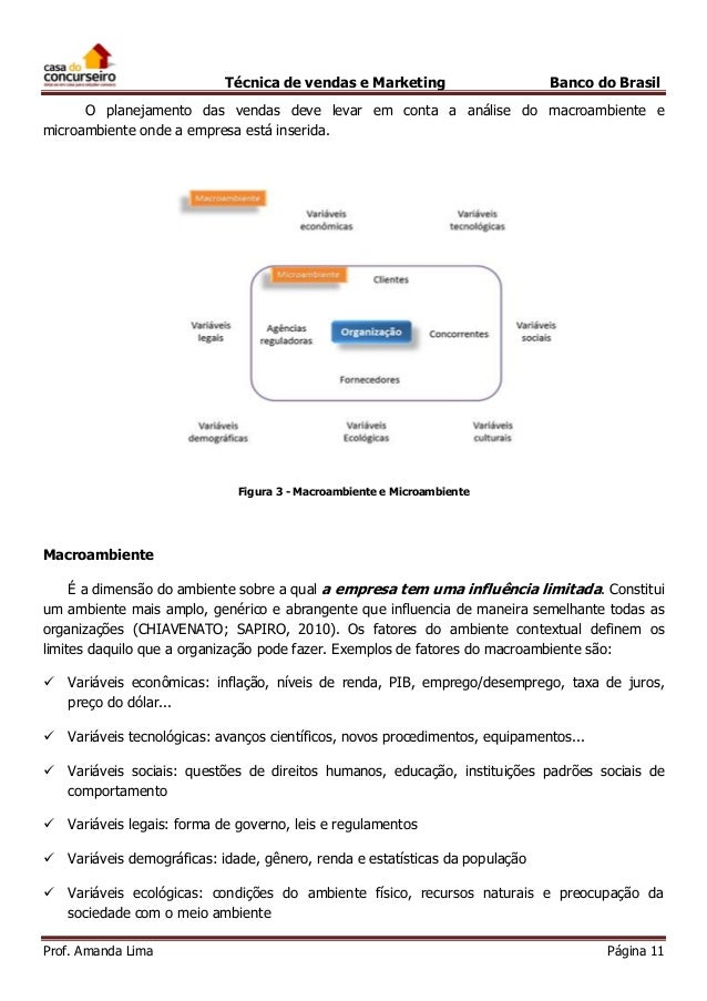 Escriturário Banco do Brasil - Técnica de Vendas e ...