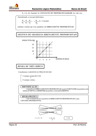Raciocínio Lógico-Matemático

Página 30

Banco do Brasil

Prof. Zé Moreira

 