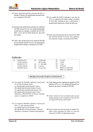 Raciocínio Lógico-Matemático

Página 60

Banco do Brasil

Prof. Zé Moreira

 
