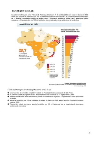 78
ENADE 2010 (GERAL)
 