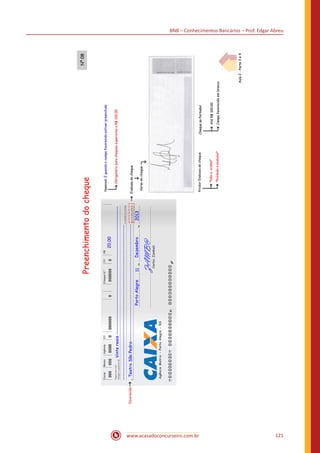 BNB – Conhecimentos Bancários – Prof. Edgar Abreu
www.acasadoconcurseiro.com.br 121
 