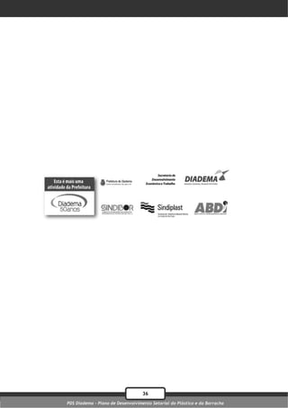 36
PDS Diadema - Plano de Desenvolvimento Setorial do Plástico e da Borracha
 