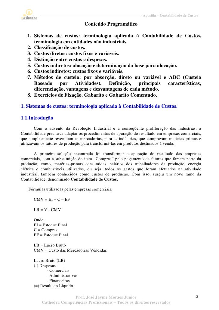Curso cathedra