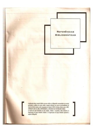 Apostila CEDERJ Geografia Modulo 1
