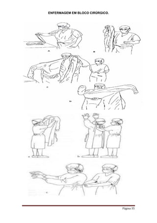ENFERMAGEM EM BLOCO CIRÚRGICO.
Página 35
 