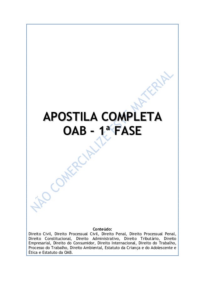 Curso para oab