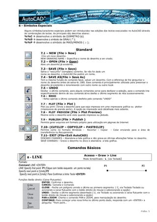 Apostila completa autocad 2004 br | PDF